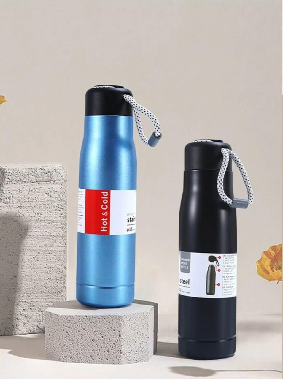 Premium Stainless steel Insulated Water Bottle 500ml Vacuum Flask Hot and Cold 12Hr