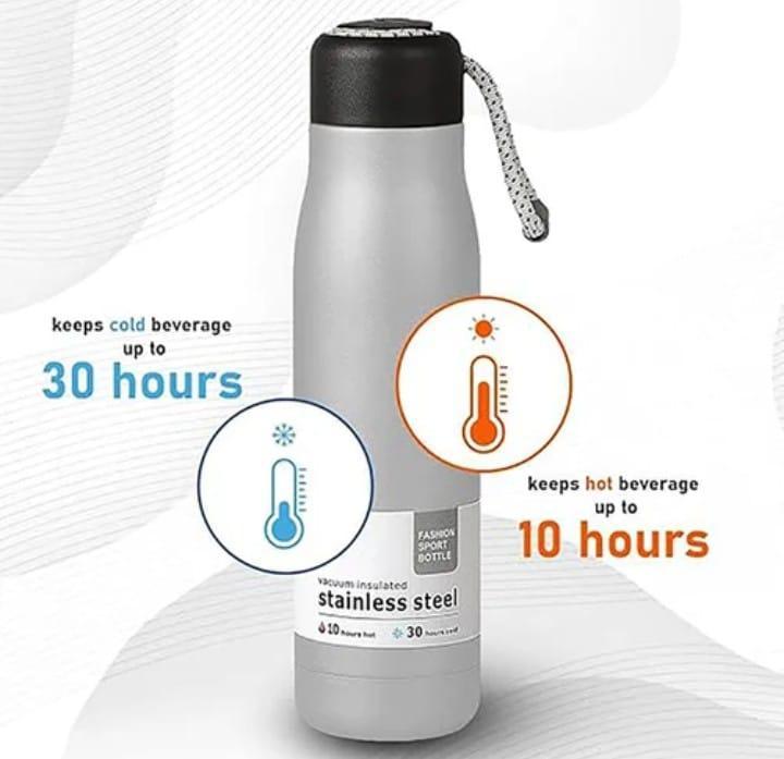 Premium Stainless steel Insulated Water Bottle 500ml Vacuum Flask Hot and Cold 12Hr